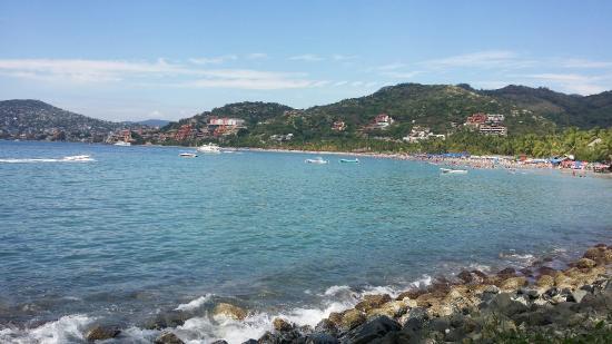 la bahía de Zihuatanejo